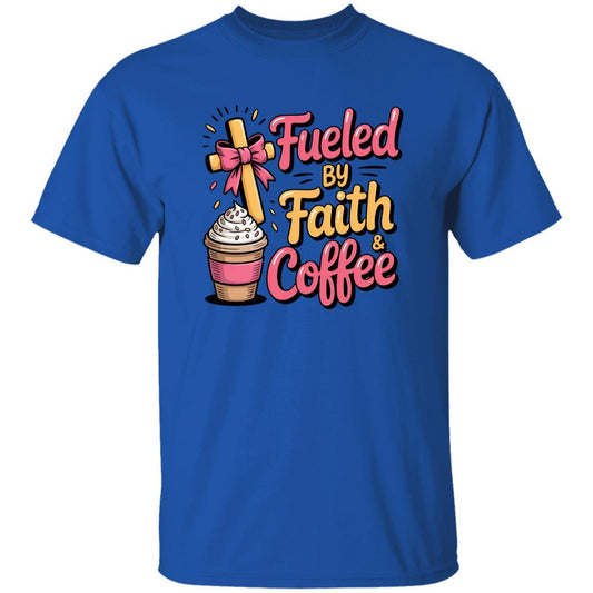 Fueled By Faith & Coffee Christian Shirt