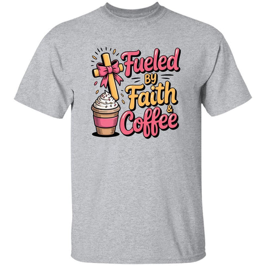 Fueled By Faith & Coffee Christian Shirt