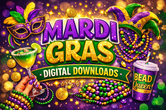 Mardi Gras Season Digital Download PDF